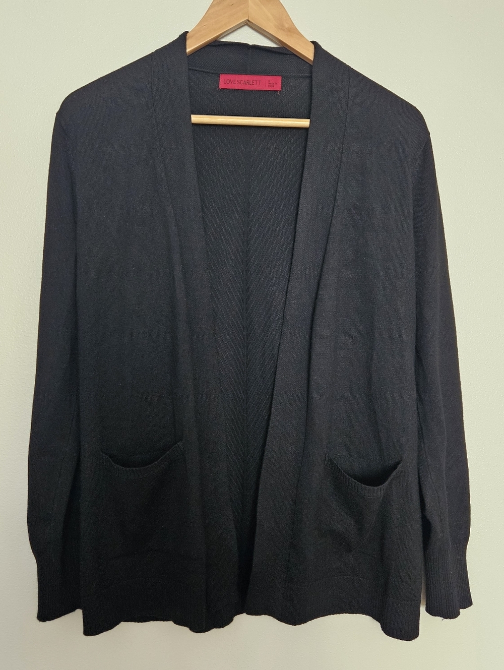 Love Scarlett Black Open Cardigan Small